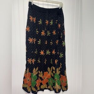 NWT Ana & Rose Floral Maxi Skirt| Size 3x